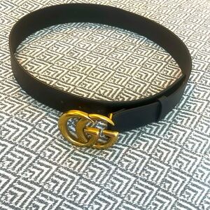 Authentic Gucci Marmont Belt Size 85